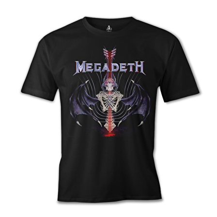 Megadeth - Vic 2 Siyah Erkek Tshirt
