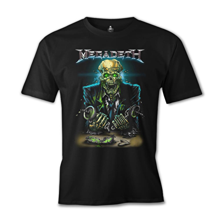 Megadeth - Vic 4 Siyah Erkek Tshirt