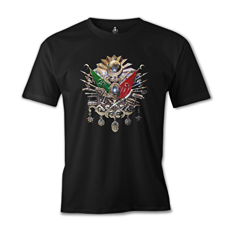 Osmanlı Arması Siyah Erkek Tshirt
