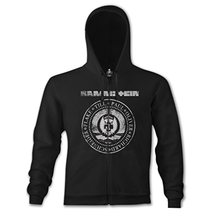 Rammstein - Est 1994 Siyah Erkek Kapşonlu