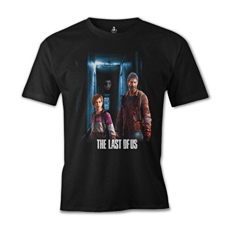The Last of Us Siyah Erkek Tshirt