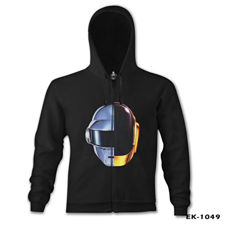 Daft Punk - Ram Siyah Erkek Kapşonlu