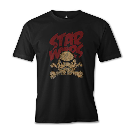 Star Wars - Stormtrooper Siyah Erkek Tshirt