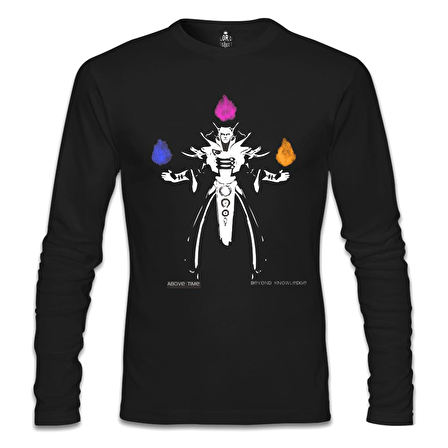 Dota 2 - Invoker Above Siyah Erkek Sweatshirt