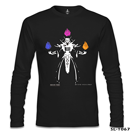 Dota 2 - Invoker Above Siyah Erkek Sweatshirt