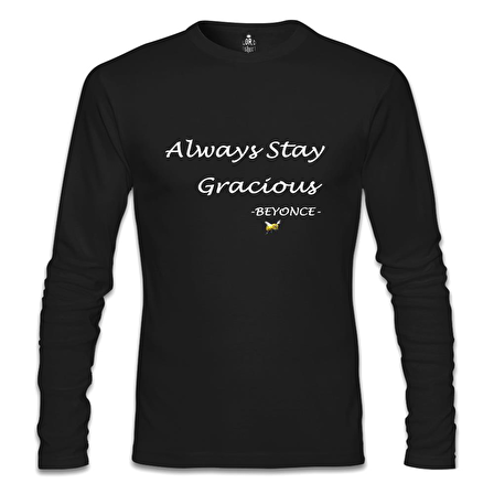 Beyonce - Gracious Siyah Erkek Sweatshirt