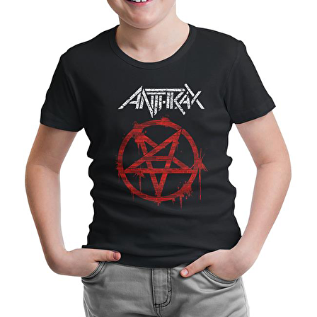 Anthrax - Logo Siyah Çocuk Tshirt