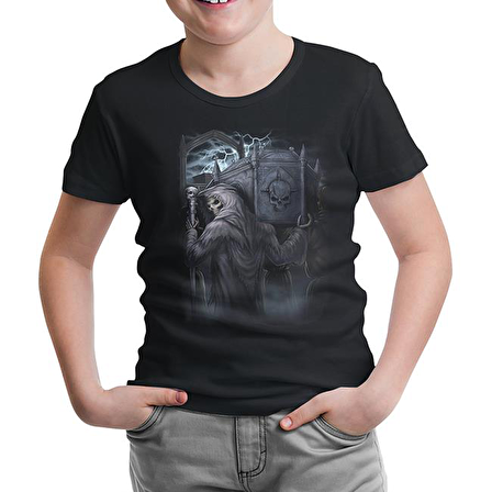 Kurukafa - Coffin Siyah Çocuk Tshirt
