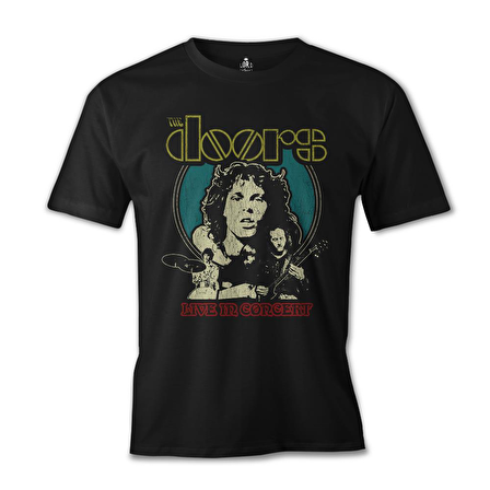 The Doors Siyah Erkek Tshirt
