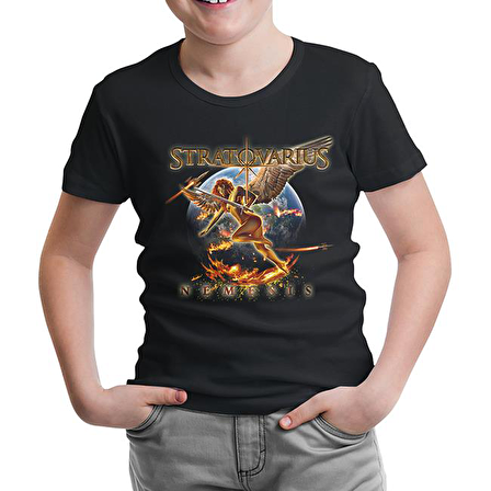 Stratovarius - Nemesis Siyah Çocuk Tshirt