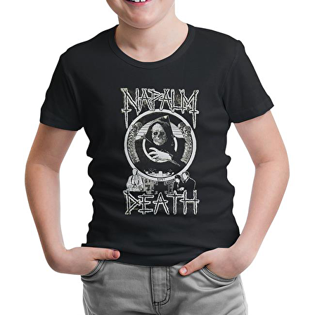 Napalm Death - Life? Siyah Çocuk Tshirt