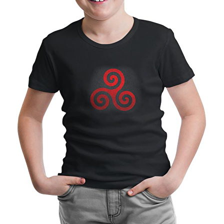 Teen Wolf - Logo Siyah Çocuk Tshirt