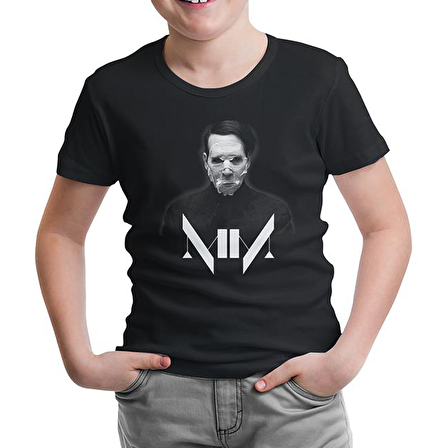 Marilyn Manson I Siyah Çocuk Tshirt