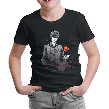 Death Note - Bad Apples Siyah Çocuk Tshirt