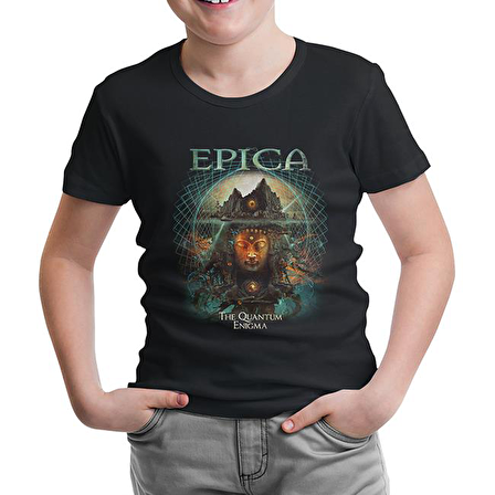 Epica - The Quantum Enigma Siyah Çocuk Tshirt