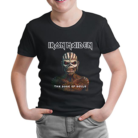 Iron Maiden - The Book of Souls Siyah Çocuk Tshirt