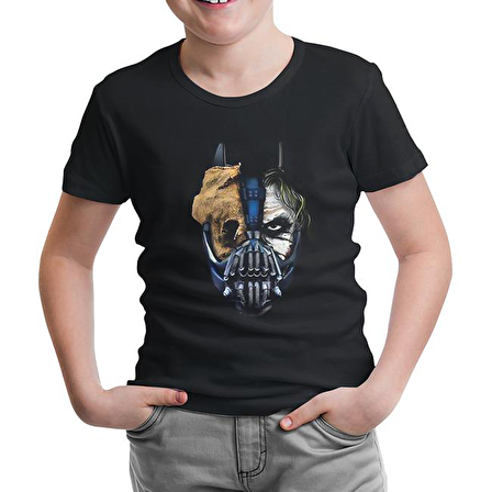 Joker Triology Siyah Çocuk Tshirt