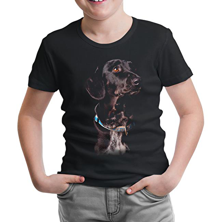 Doggy Dog Siyah Çocuk Tshirt