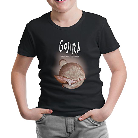 Gojira - From Mars to Sirius Siyah Çocuk Tshirt