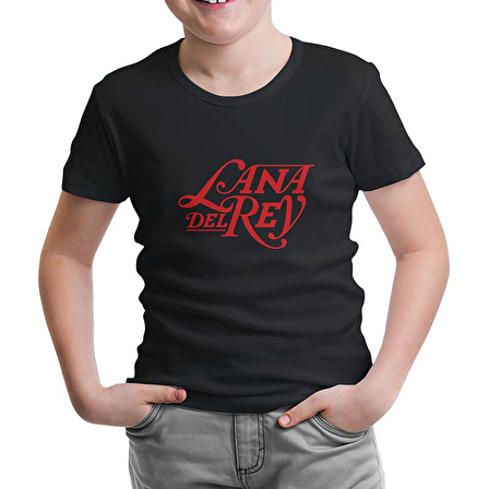 Lana Del Rey - Logo Siyah Çocuk Tshirt
