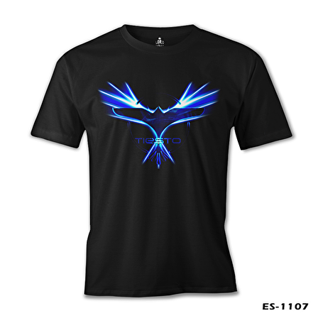 Dj Tiesto - Logo Siyah Erkek Tshirt