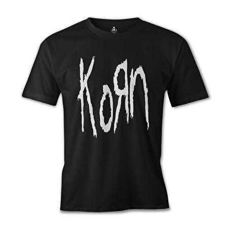 Korn - Logo Siyah Erkek Tshirt