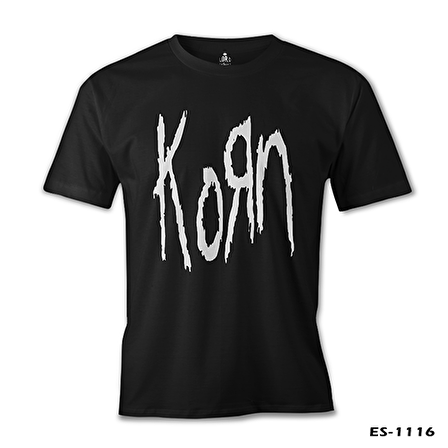 Korn - Logo Siyah Erkek Tshirt