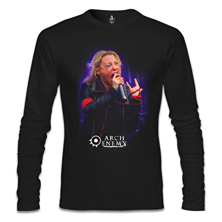 Arch Enemy - Angela Gossow Siyah Erkek Sweatshirt