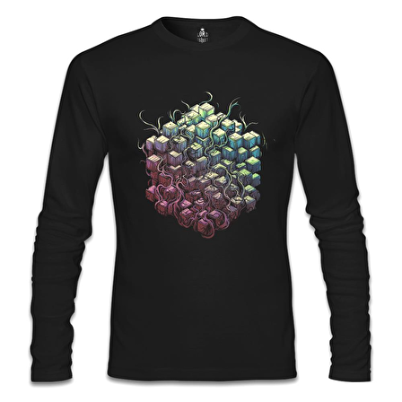 TesseracT - Errai Siyah Erkek Sweatshirt