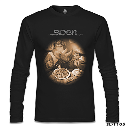 Soen - Tellurian Siyah Erkek Sweatshirt