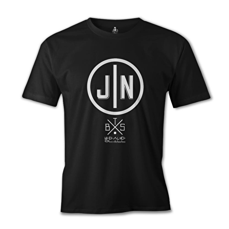 BTS -  Jin Siyah Erkek Tshirt