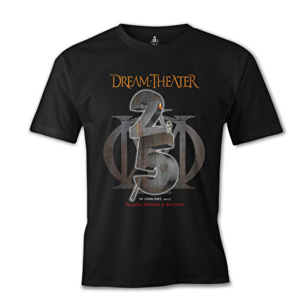 Dream Theater - In Concert 2017 Siyah Erkek Tshirt