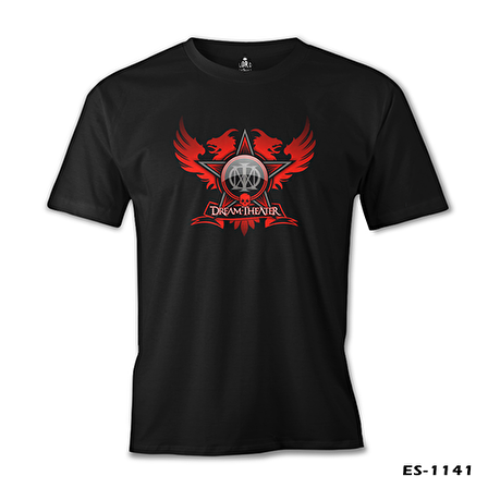 Dream Theater - Logo Star Siyah Erkek Tshirt