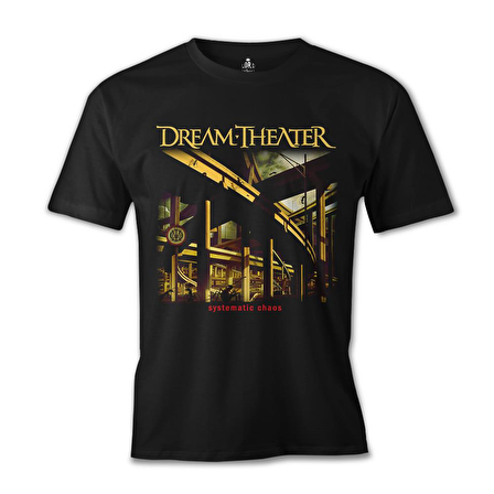 Dream Theater - Systematic Chaos Siyah Erkek Tshirt