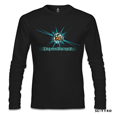 Dream Theater - Core Siyah Erkek Sweatshirt