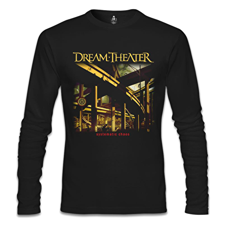 Dream Theater - Systematic Chaos Siyah Erkek Sweatshirt