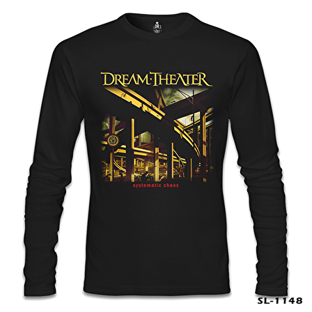 Dream Theater - Systematic Chaos Siyah Erkek Sweatshirt