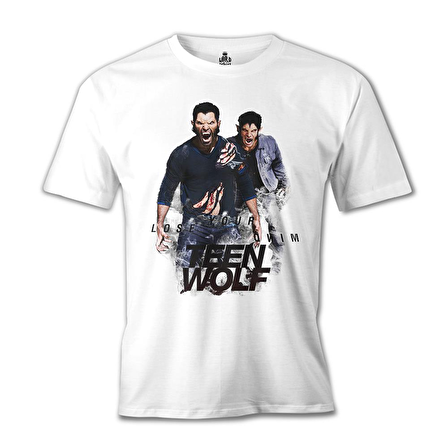 Teen Wolf - Lose Your Mind Beyaz Erkek Tshirt