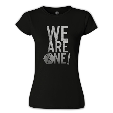 EXO - We are One Siyah Bayan Tshirt