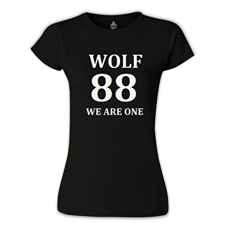 EXO - Wolf We are One Siyah Bayan Tshirt