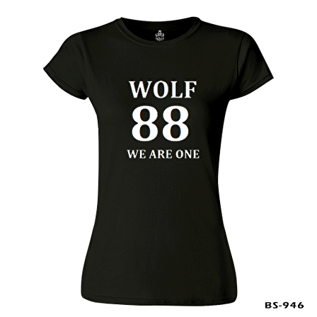 EXO - Wolf We are One Siyah Bayan Tshirt