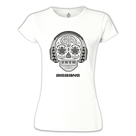 Bigbang Beyaz Bayan Tshirt