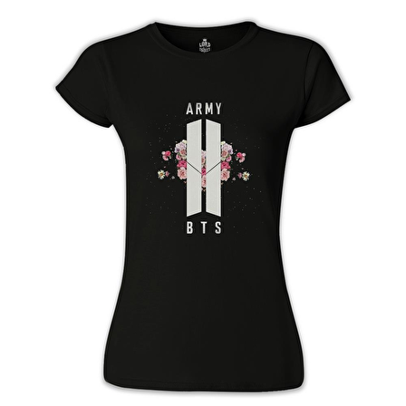 BTS - Logo Hit Siyah Bayan Tshirt