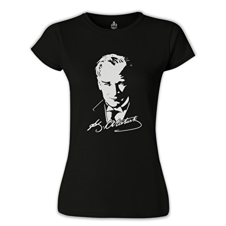 Atatürk - Portre II Siyah Bayan Tshirt
