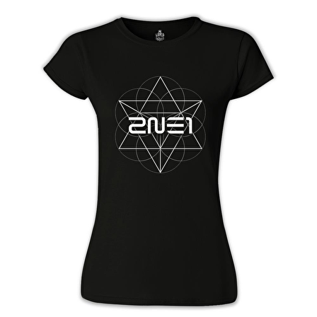 2NE1 - Crush Siyah Bayan Tshirt
