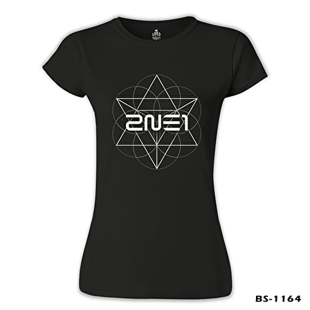 2NE1 - Crush Siyah Bayan Tshirt