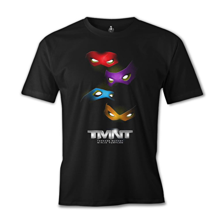 Teenage Mutant Ninja Turtles Siyah Erkek Tshirt