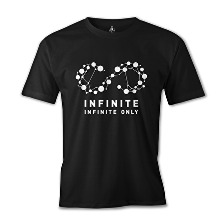 Infinite - Only Siyah Erkek Tshirt