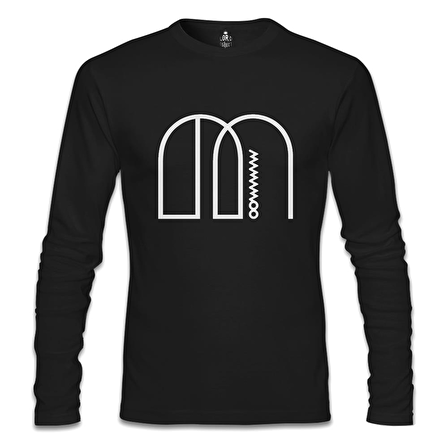 Mamamoo - Logo M Siyah Erkek Sweatshirt