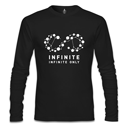 Infinite - Only Siyah Erkek Sweatshirt